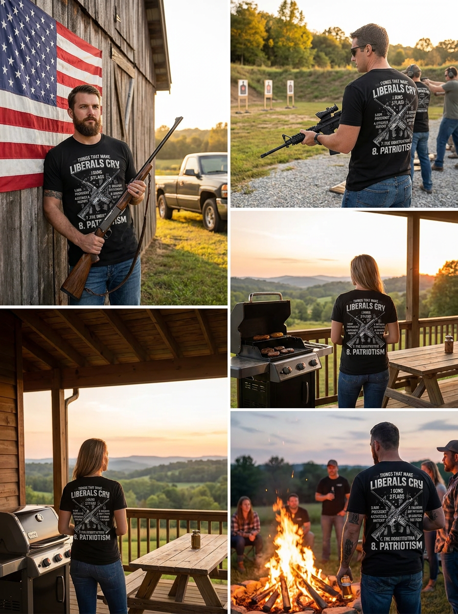 Things that piss off liberals tee
